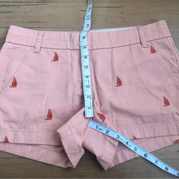 J. Crew Chino broken-in sailboat shorts Sz 6 ⛵️ - Picture 7 of 7
